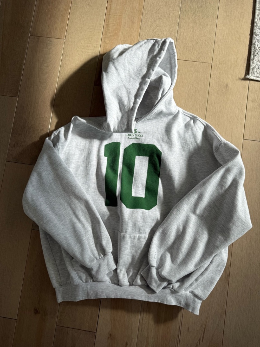 Lonely Ghost Hooded Pullover Sweatshirt